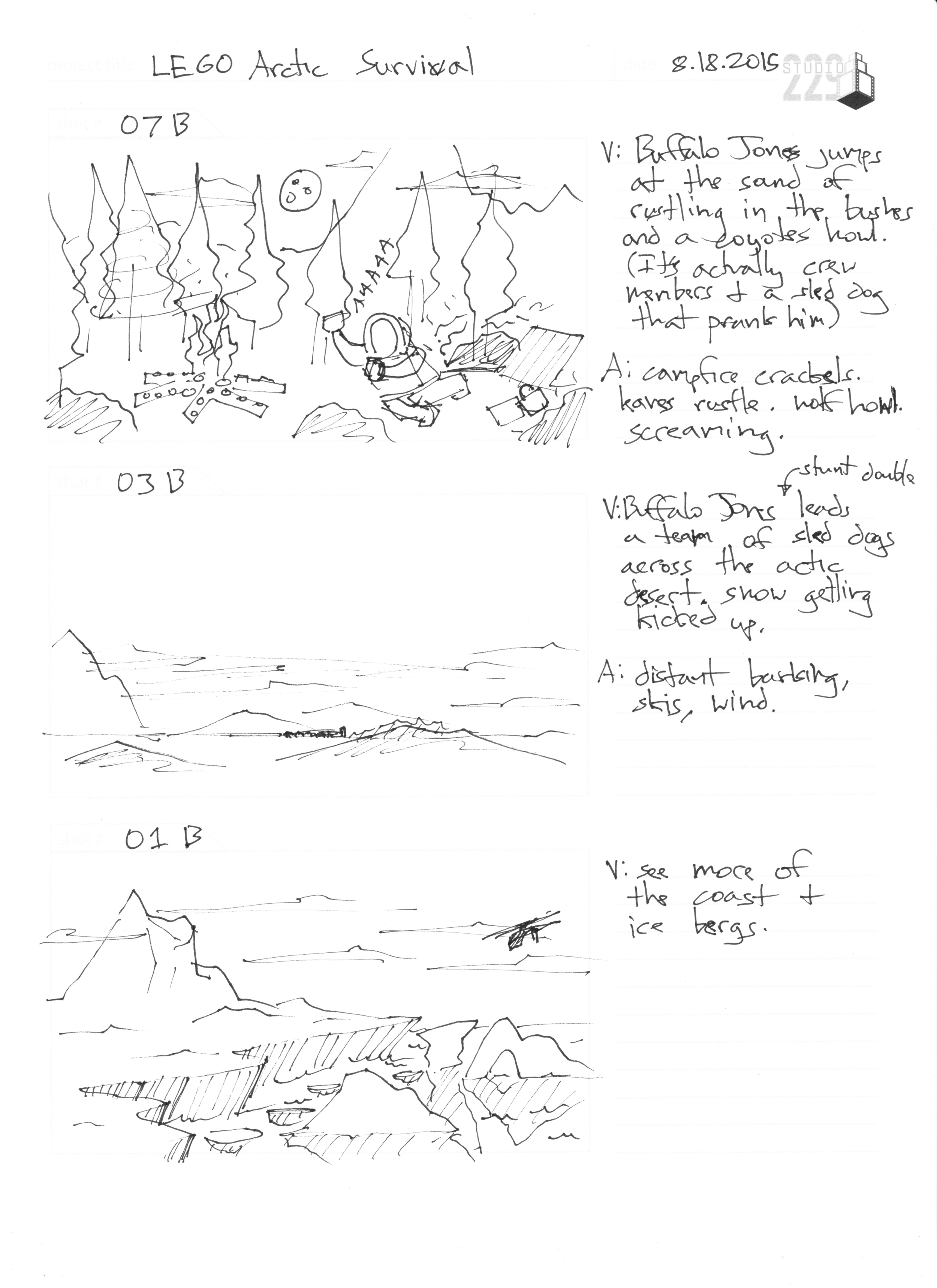  A few brainstorming ideas for the non-VR version of Arctic Survivor 