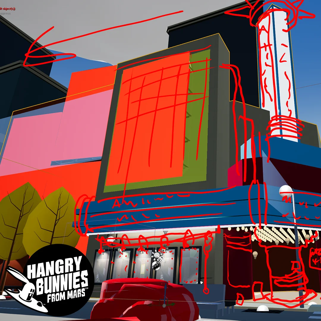  City landscape revision notes for the art team 