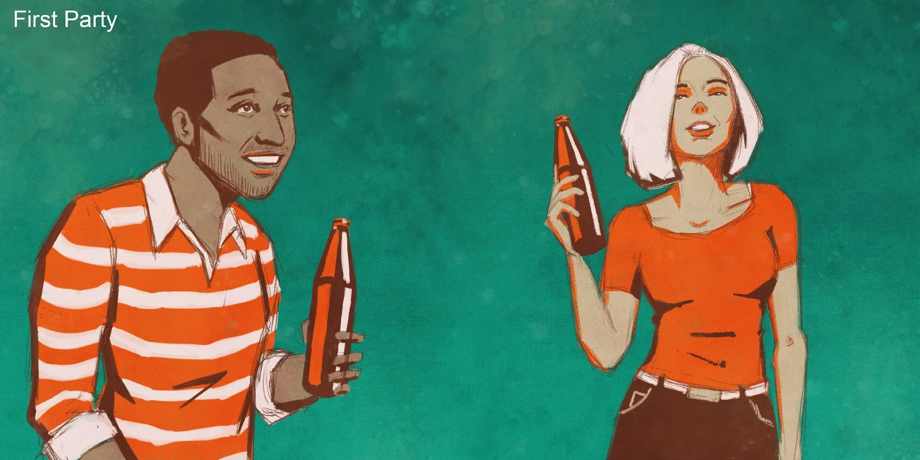 Concept art for the first party